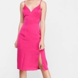 Express hot pink NWT Dress